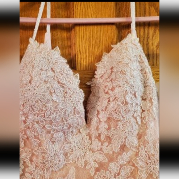 iNtrigue by Blush Pink size 6 Elegant Gown - Picture 3 of 12